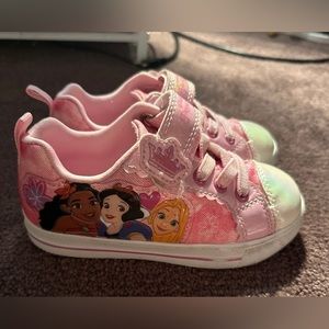 Disney princess light up toddler girls sneakers